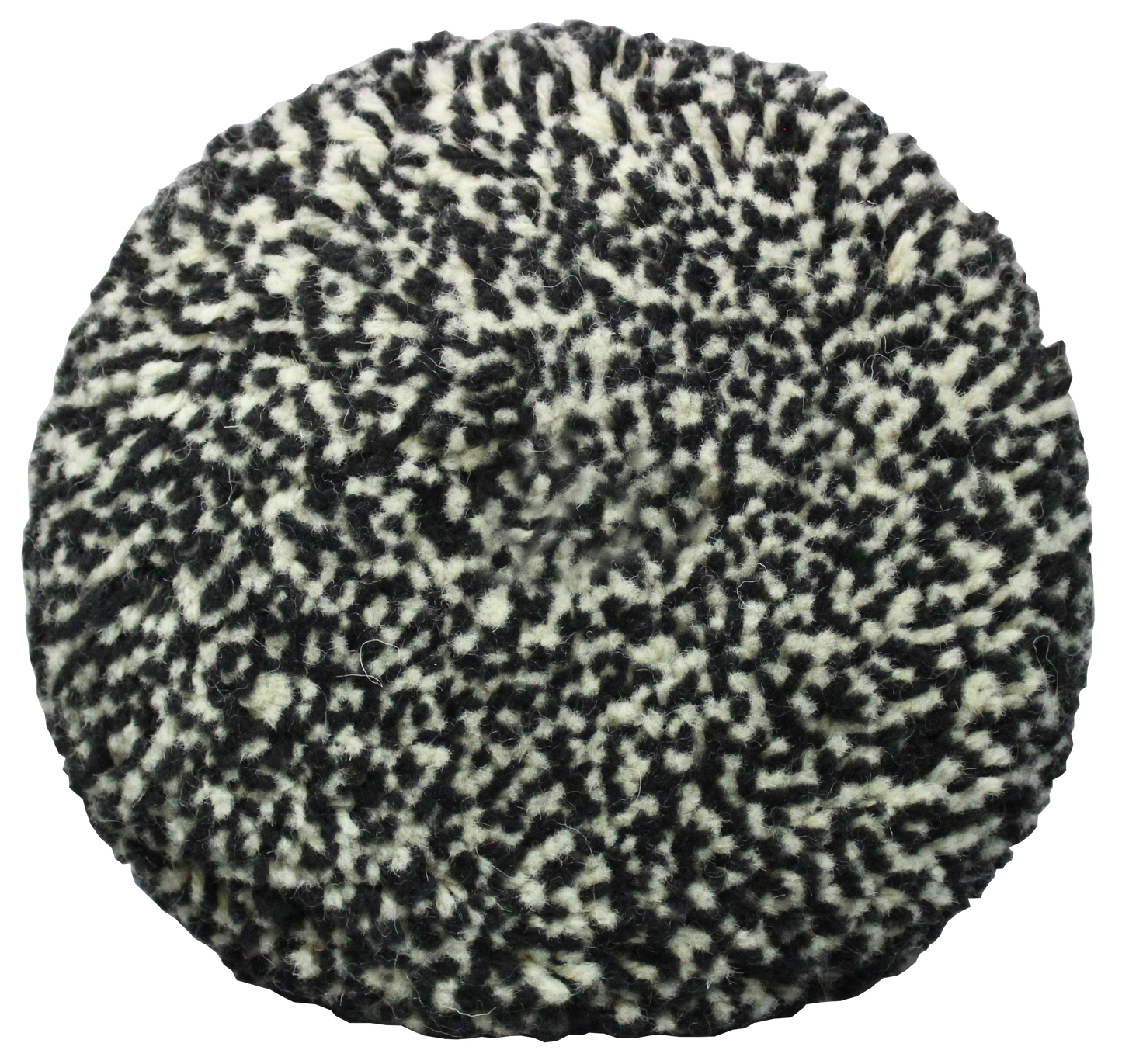 9" Black & White Wool Buffing Pad